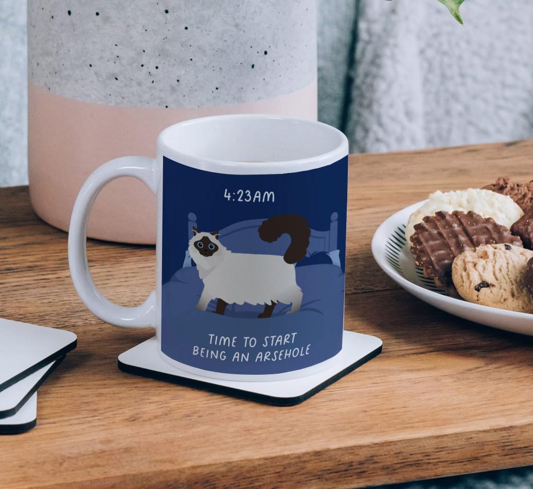 Time to Start: Personalized {breedCommonName} Mug