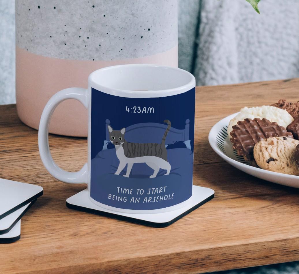 Time to Start: Personalized {breedCommonName} Mug