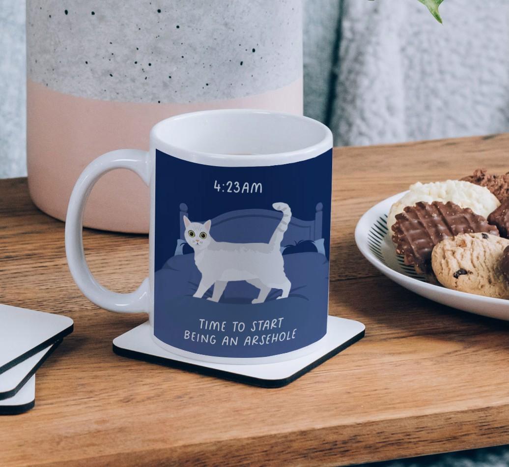 Time to Start: Personalized {breedCommonName} Mug
