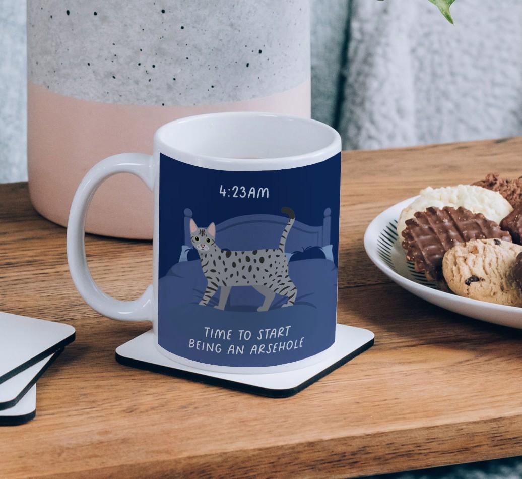 Time to Start: Personalized {breedCommonName} Mug
