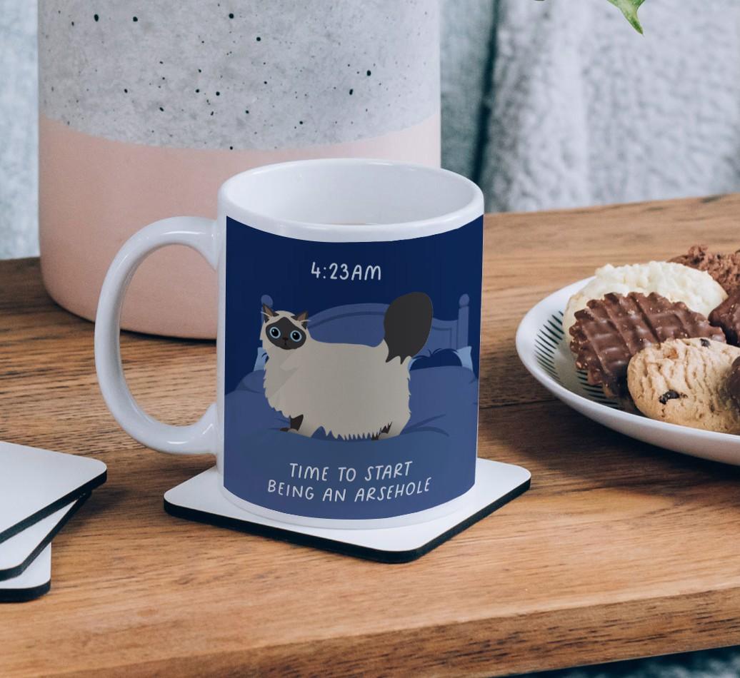 Time to Start: Personalized {breedCommonName} Mug