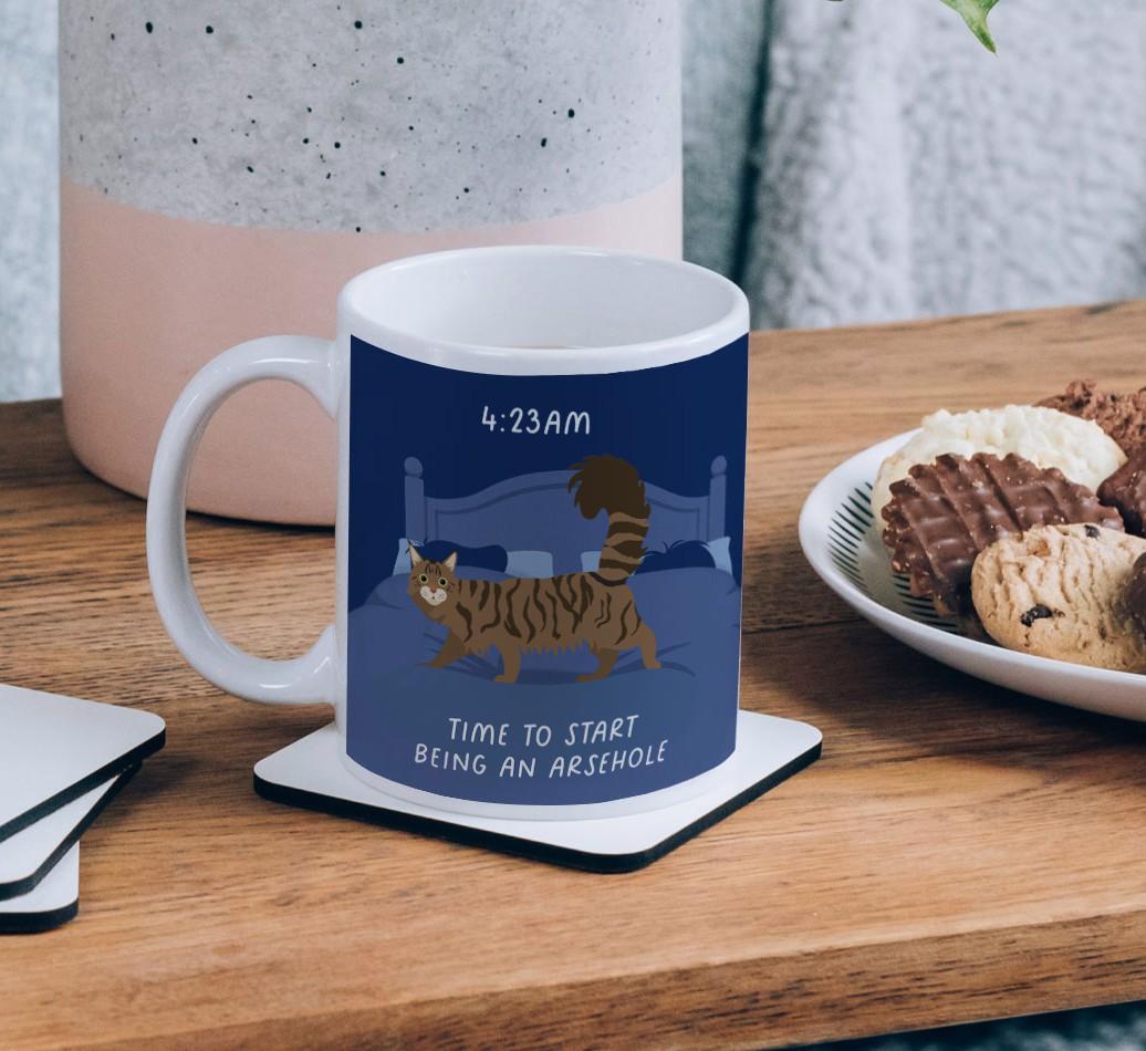 Time to Start: Personalized {breedCommonName} Mug