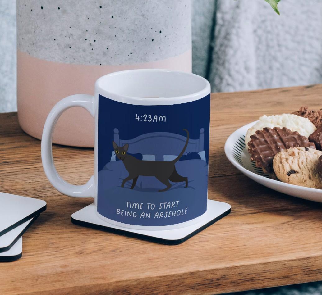 Time to Start: Personalized {breedCommonName} Mug