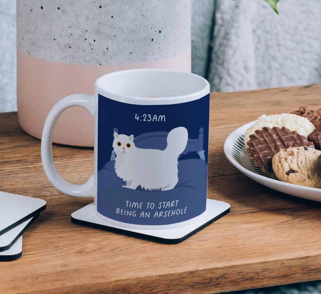 Time to Start: Personalized {breedCommonName} Mug