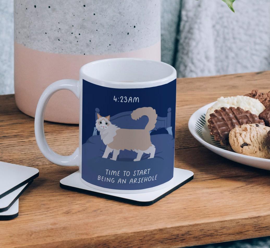 Time to Start: Personalized {breedCommonName} Mug