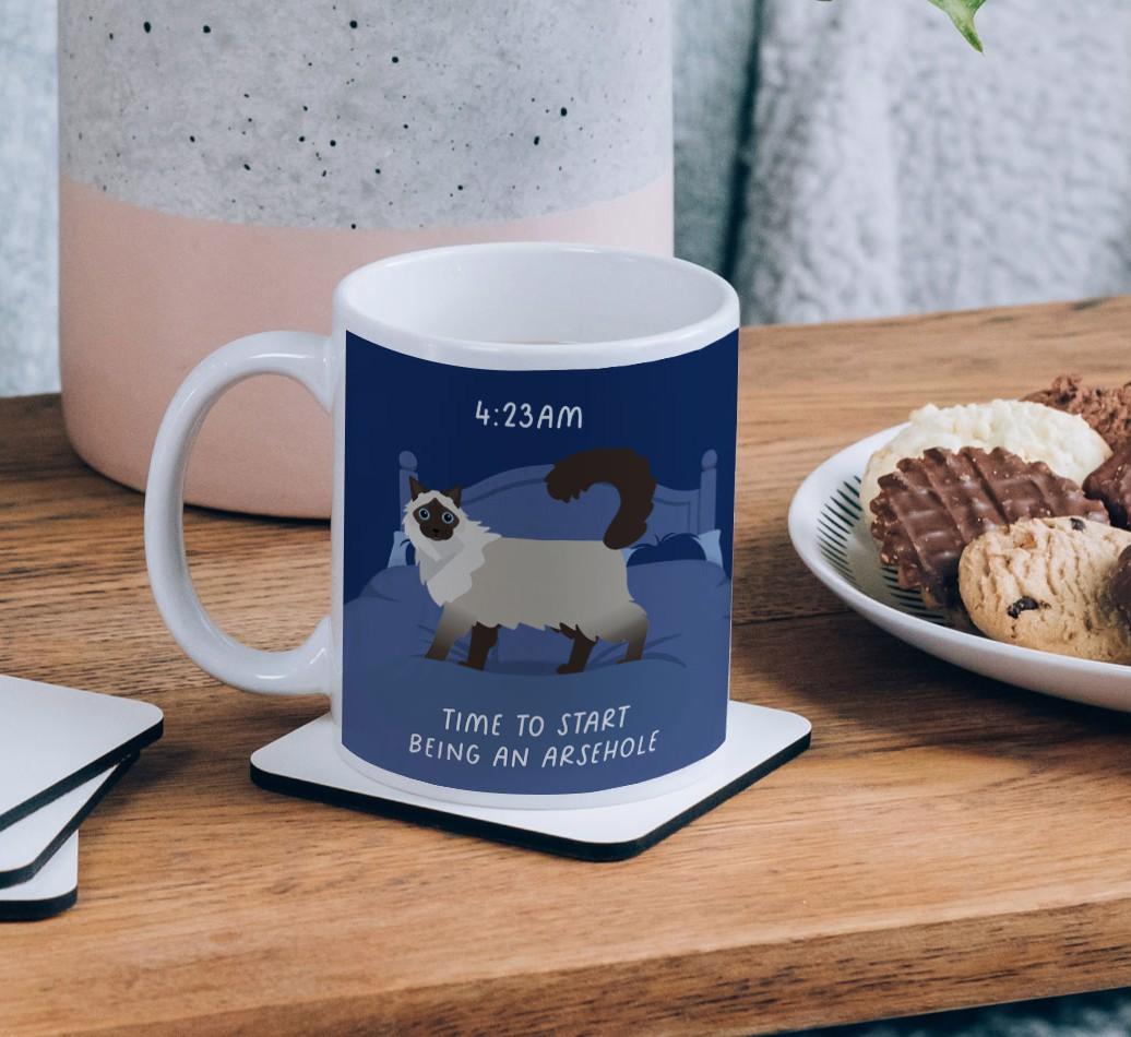 Time to Start: Personalized {breedCommonName} Mug