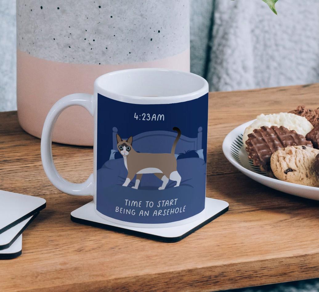 Time to Start: Personalized {breedCommonName} Mug