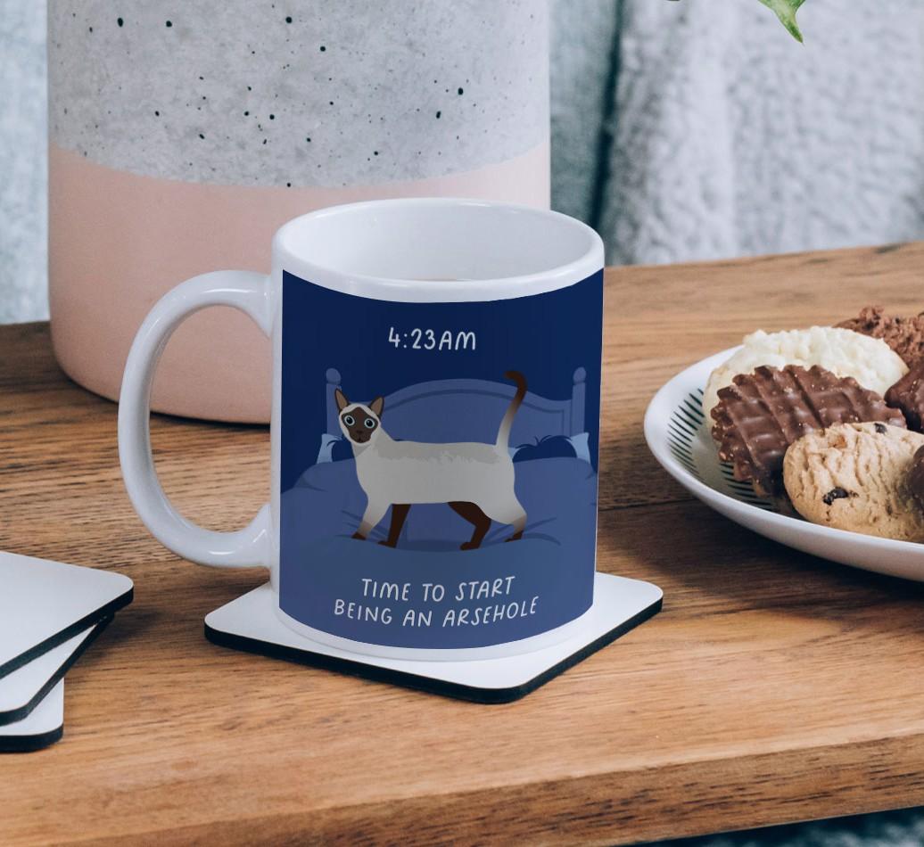 Time to Start: Personalized {breedCommonName} Mug
