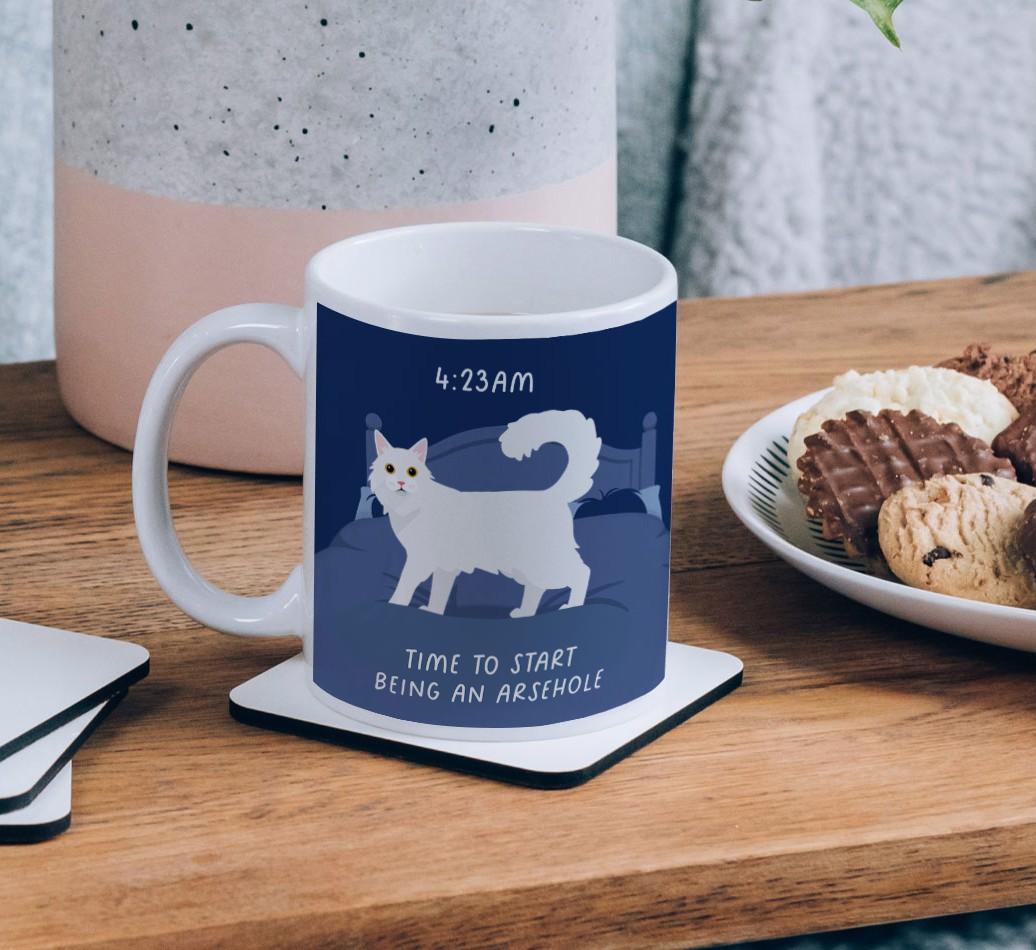 Time to Start: Personalized {breedCommonName} Mug