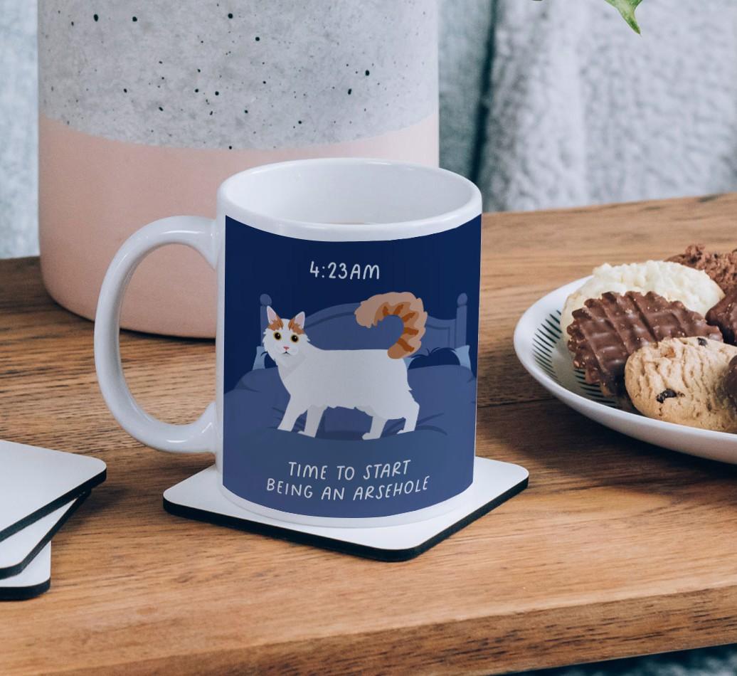 Time to Start: Personalized {breedCommonName} Mug