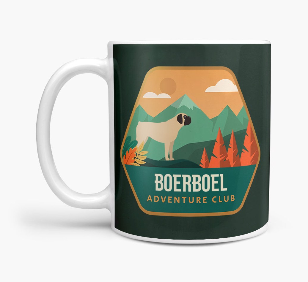 Adventure Club: Personalised {breedCommonName} Mug