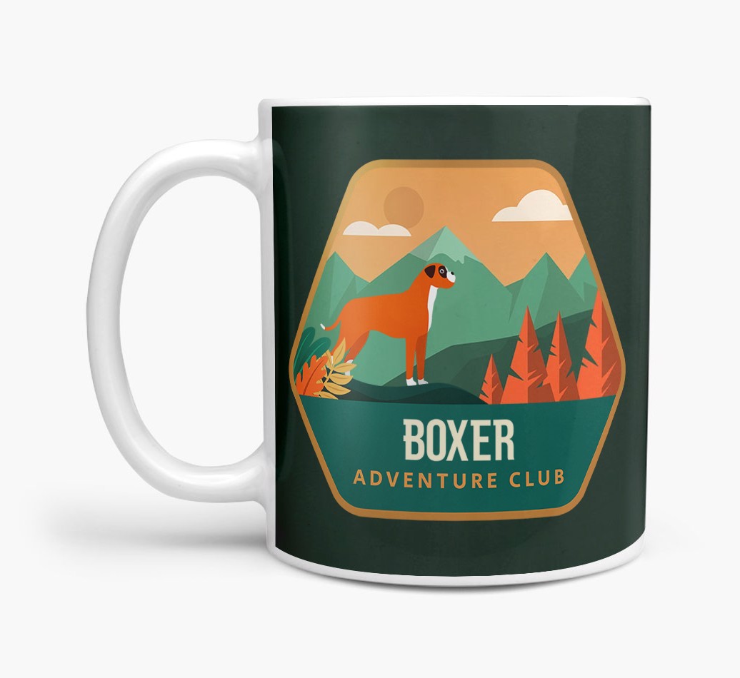 Adventure Club: Personalised {breedCommonName} Mug