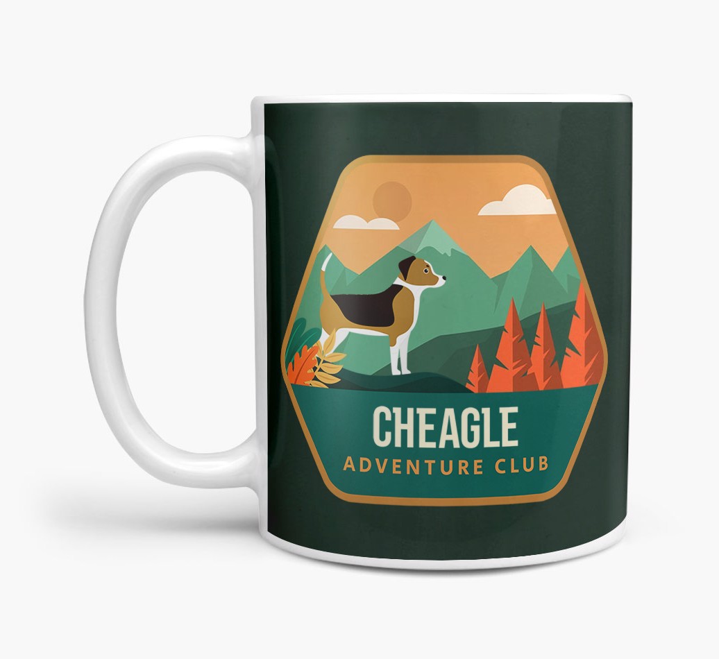 Adventure Club: Personalised {breedCommonName} Mug