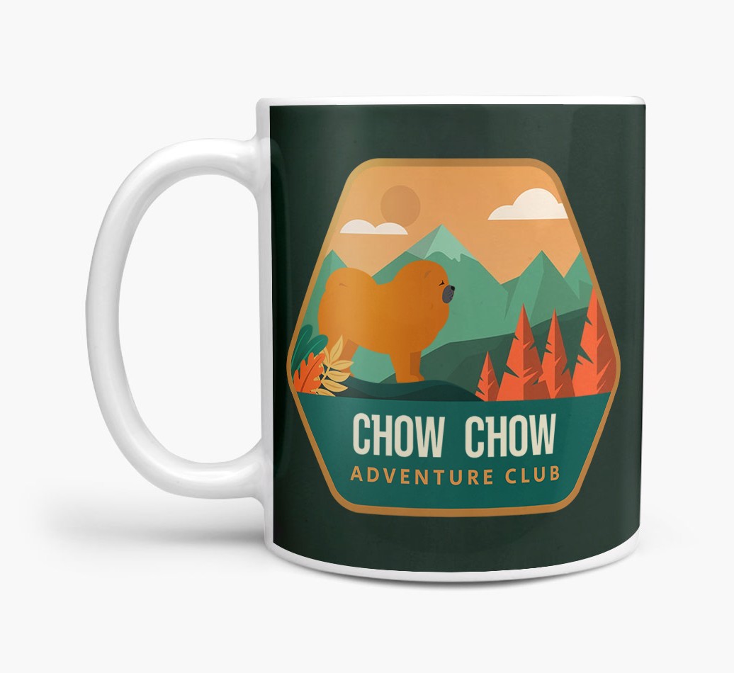 Adventure Club: Personalised {breedCommonName} Mug