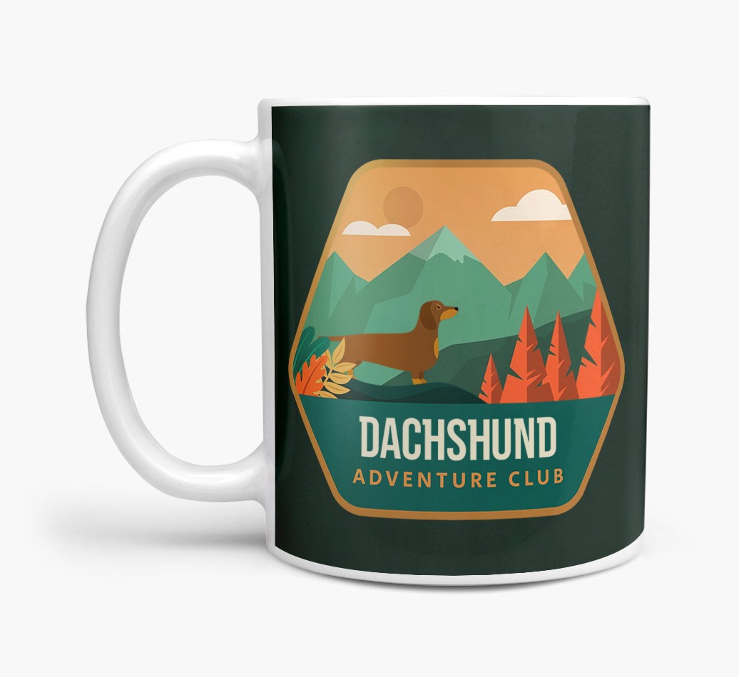 Adventure Club: Personalised {breedCommonName} Mug
