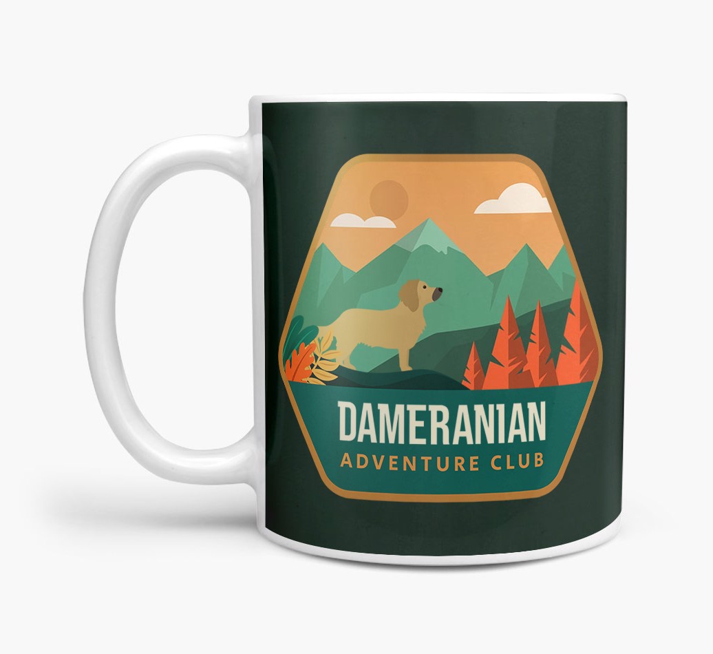 Adventure Club: Personalised {breedCommonName} Mug