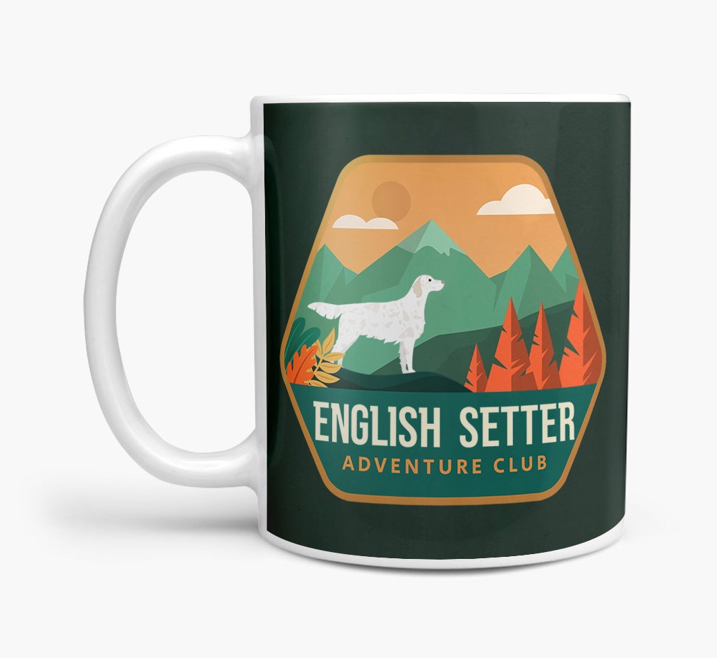 Adventure Club: Personalised {breedCommonName} Mug