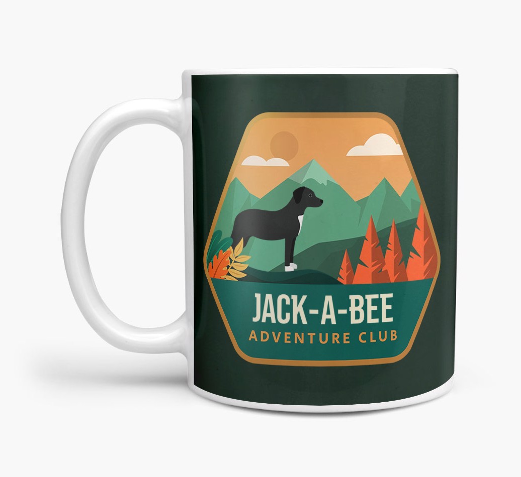 Adventure Club: Personalised {breedCommonName} Mug