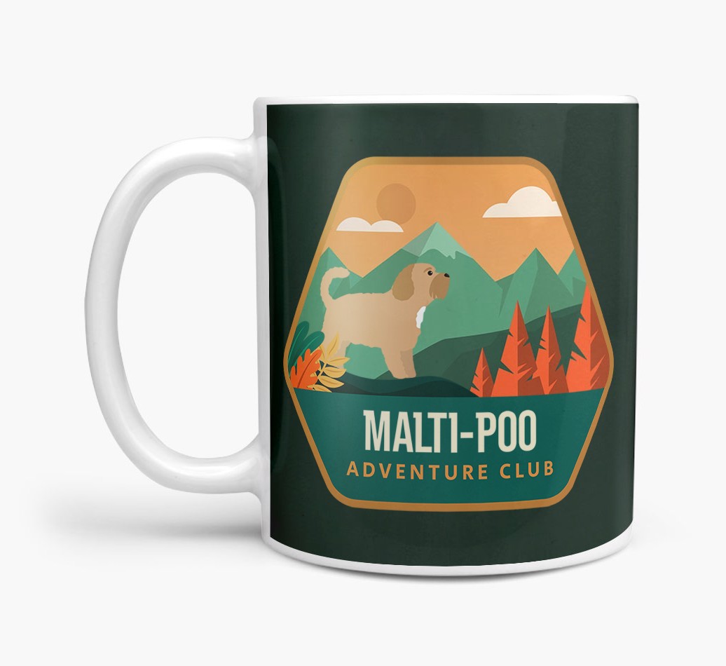 Adventure Club: Personalised {breedCommonName} Mug