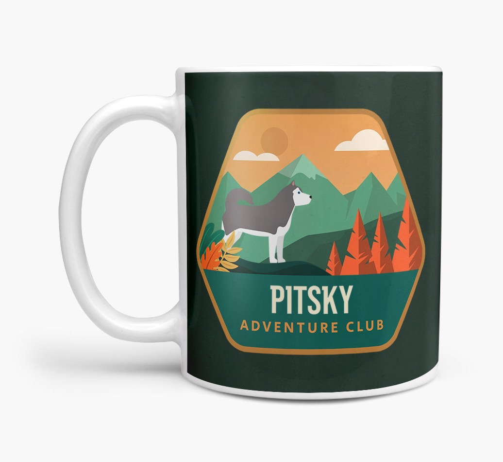 Adventure Club: Personalised {breedCommonName} Mug