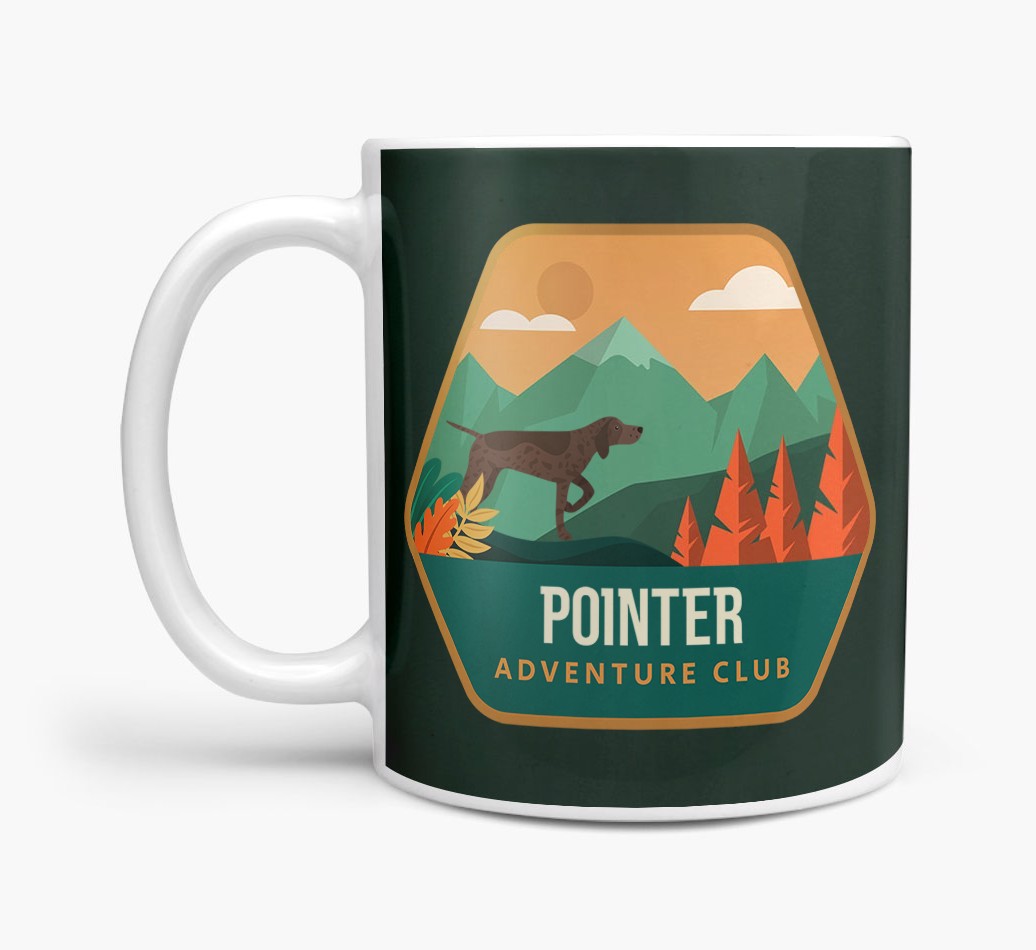 Adventure Club: Personalised {breedCommonName} Mug