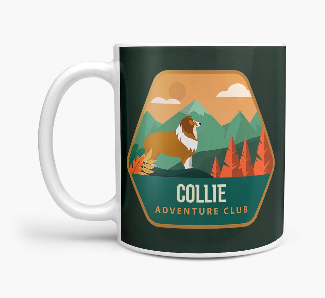 Adventure Club: Personalised {breedCommonName} Mug