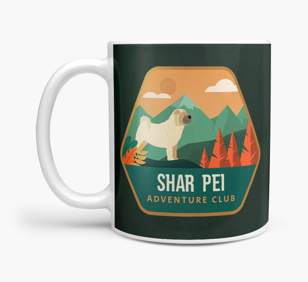 Adventure Club: Personalised {breedCommonName} Mug