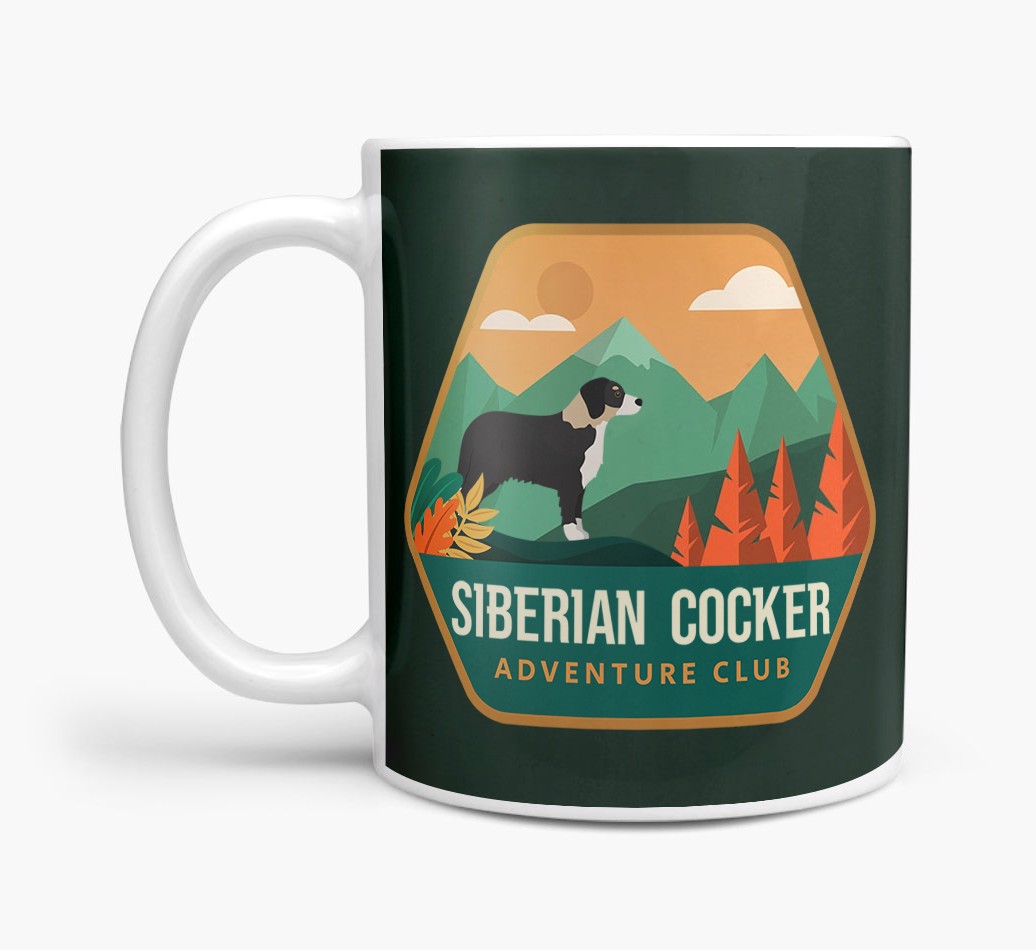 Adventure Club: Personalised {breedCommonName} Mug