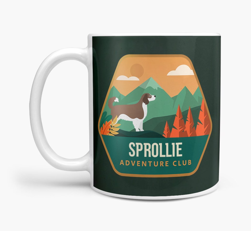 Adventure Club: Personalised {breedCommonName} Mug