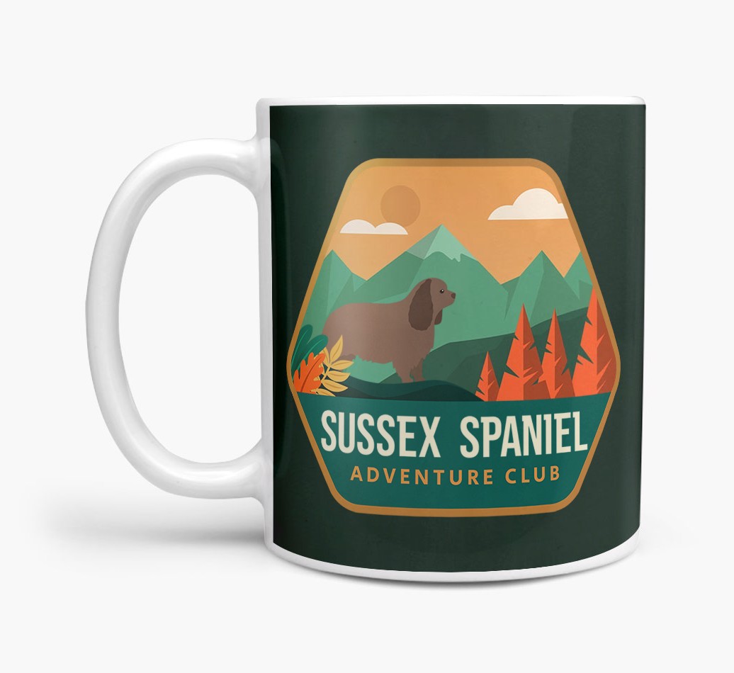 Adventure Club: Personalised {breedCommonName} Mug