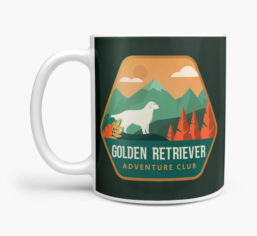 Adventure Club: Personalized {breedCommonName} Mug