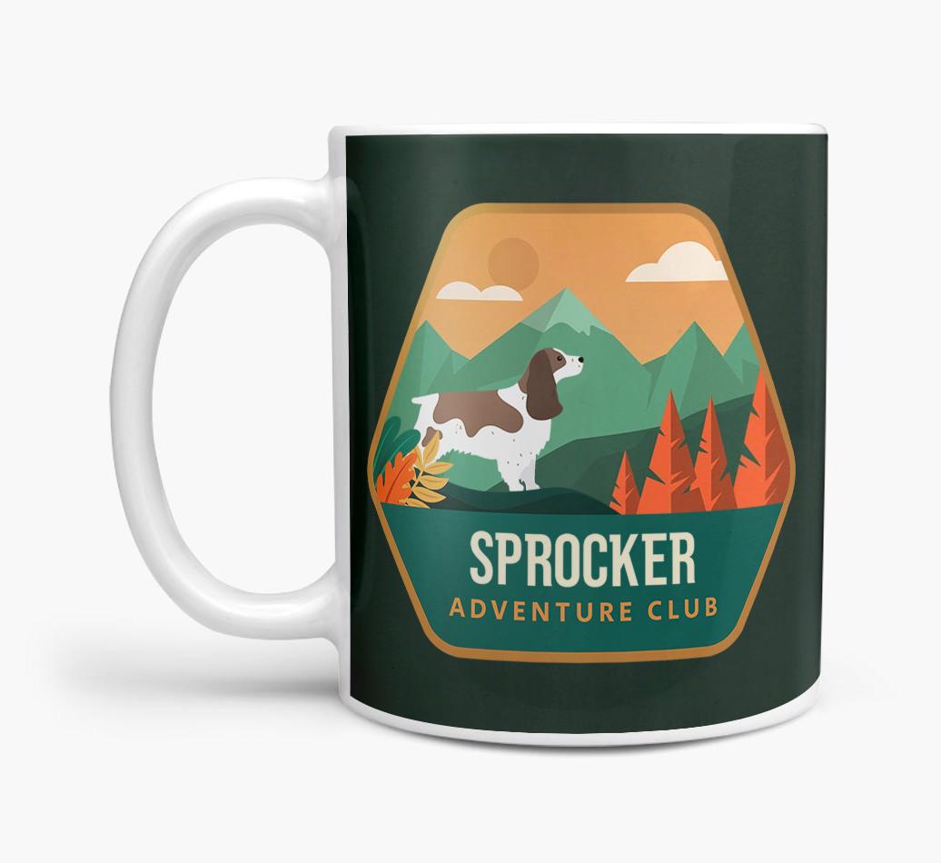 Adventure Club: Personalized {breedCommonName} Mug