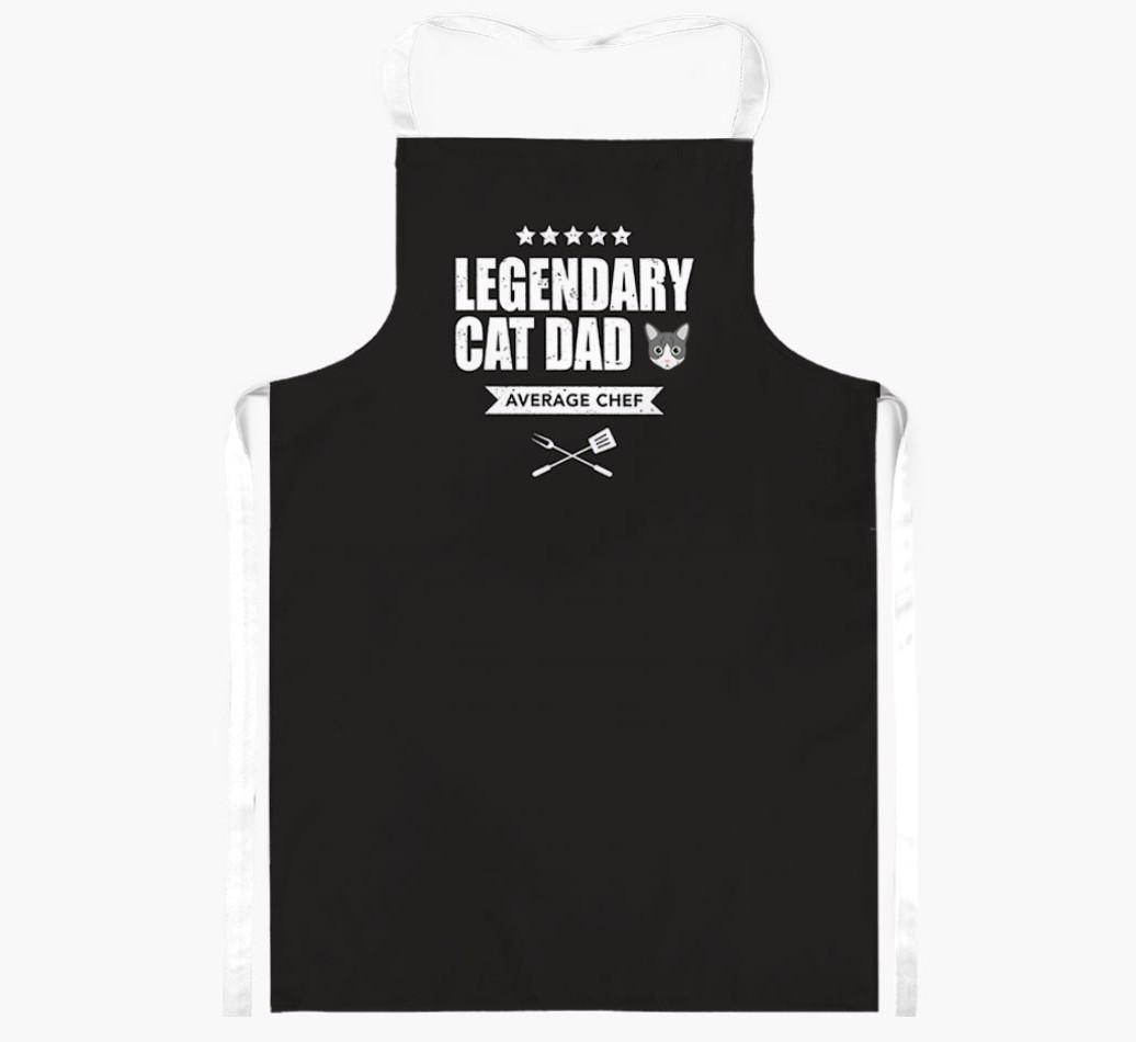 Legendary Cat Dad: Personalised {breedShortName} Apron
