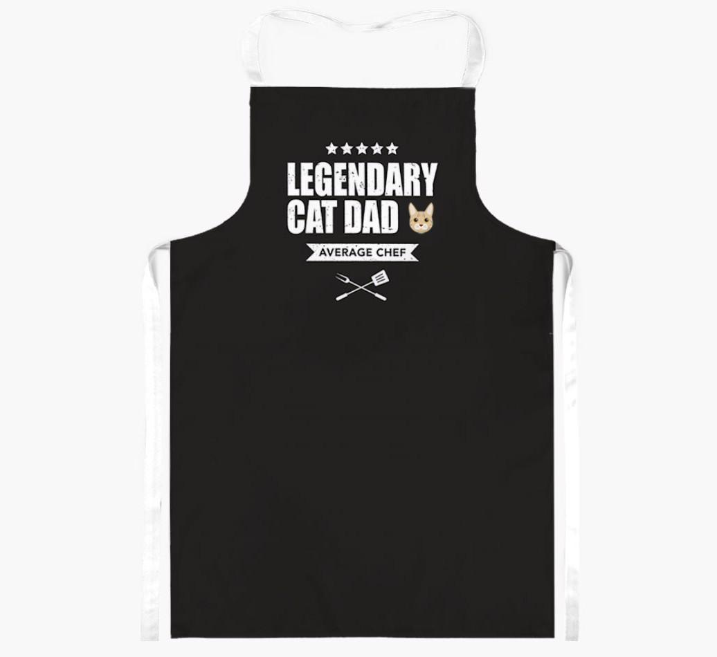 Legendary Cat Dad: Personalised {breedShortName} Apron