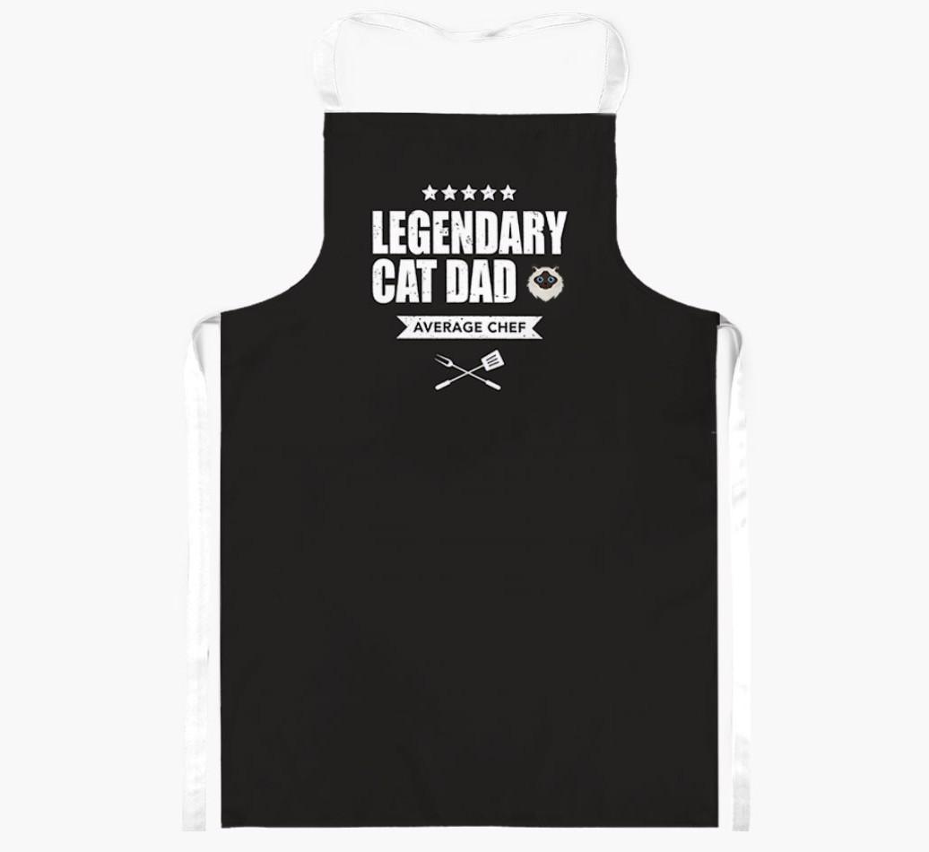 Legendary Cat Dad: Personalised {breedShortName} Apron