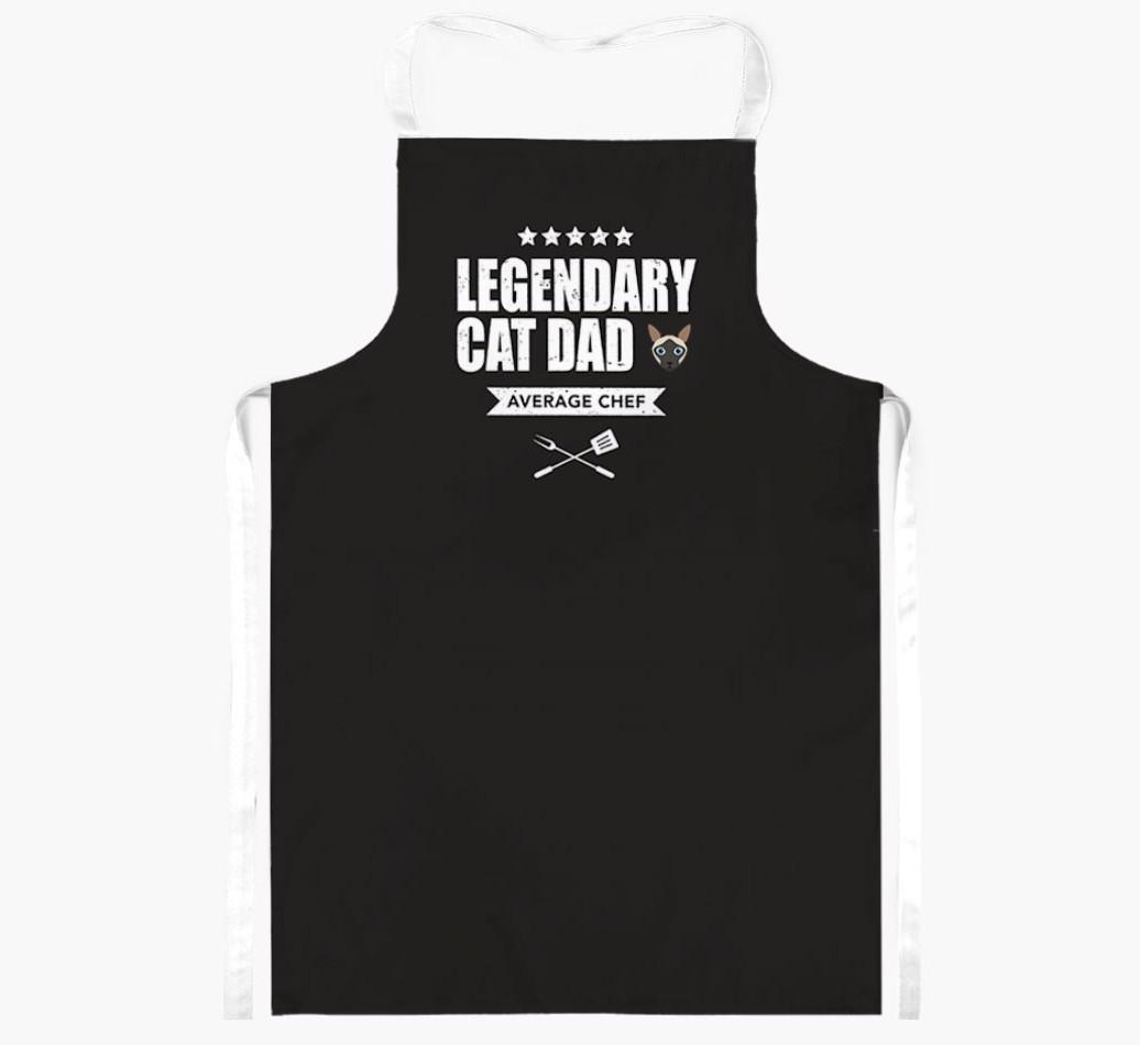 Legendary Cat Dad: Personalised {breedShortName} Apron
