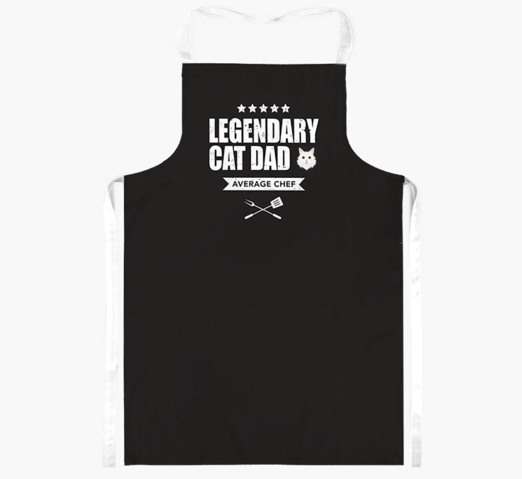 Legendary Cat Dad: Personalised {breedShortName} Apron