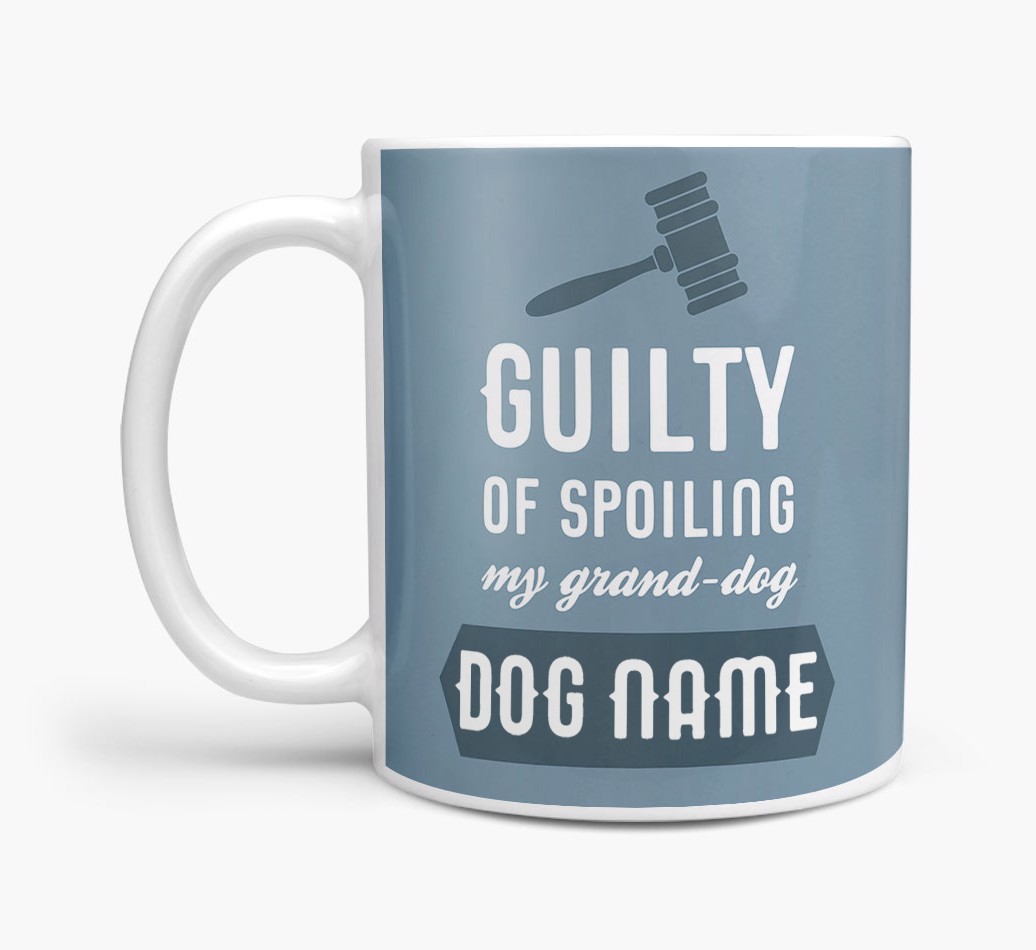 Guilty Grandad: Personalised {breedCommonName} Mug