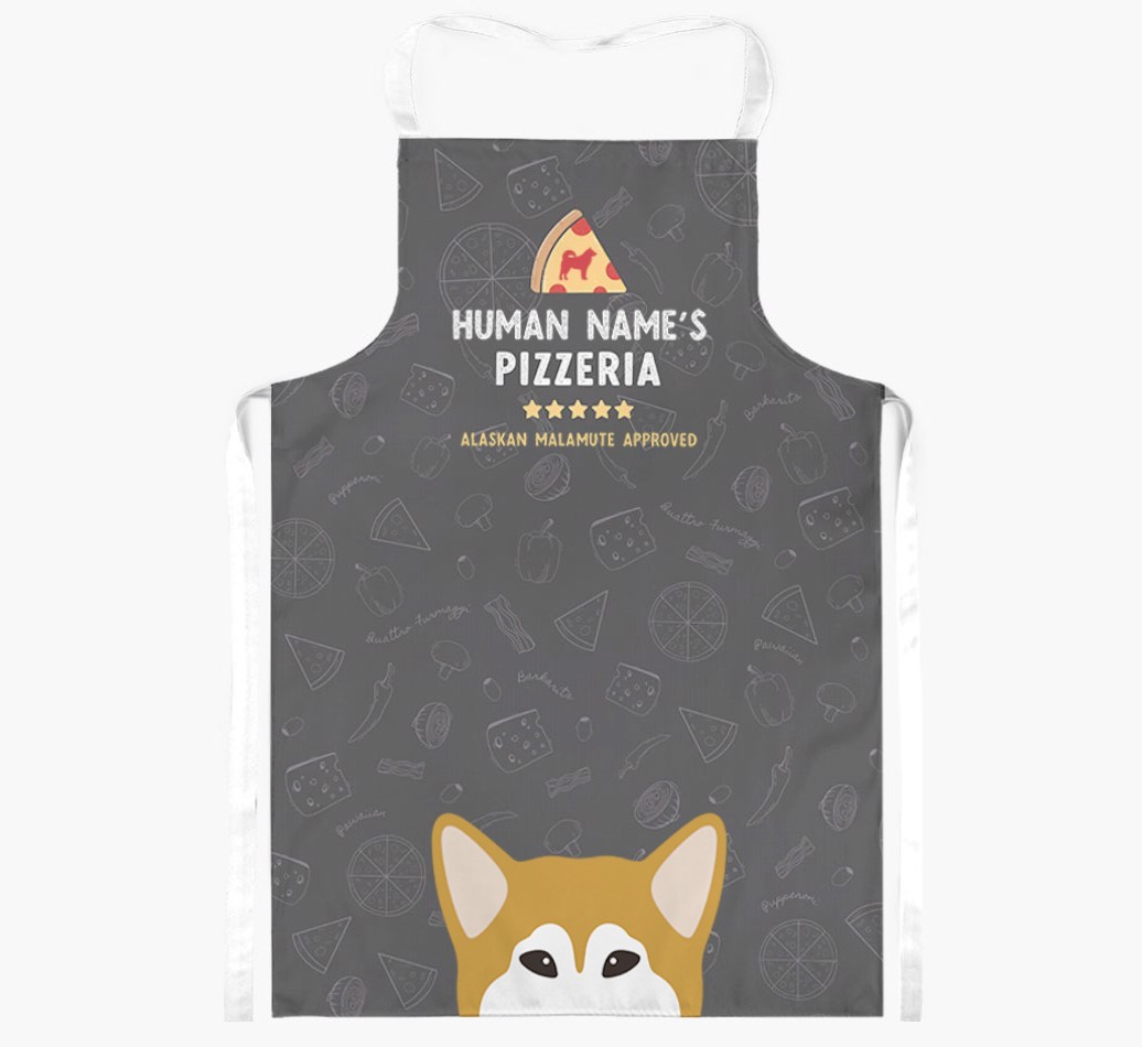 Pizzeria: Personalised {breedFullName} Apron