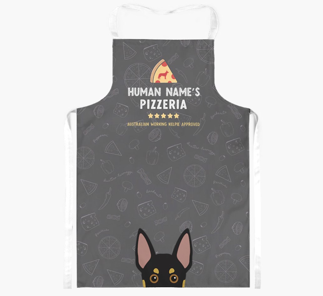 Pizzeria: Personalised {breedFullName} Apron