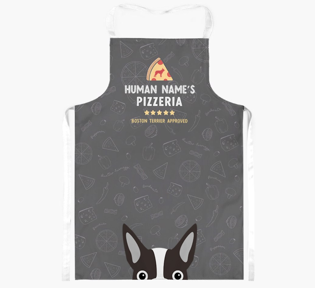 Pizzeria: Personalised {breedFullName} Apron