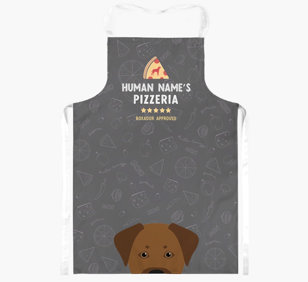 Pizzeria: Personalised {breedFullName} Apron