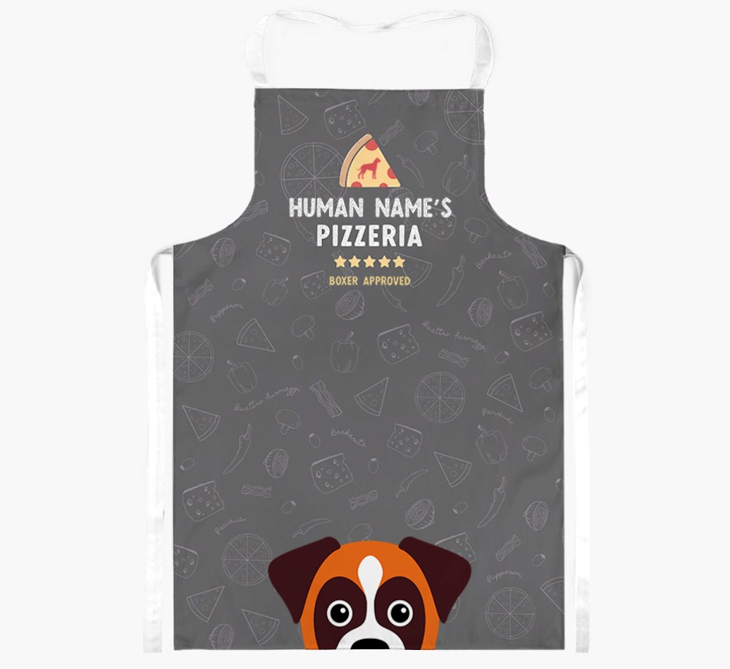 Pizzeria: Personalised {breedFullName} Apron