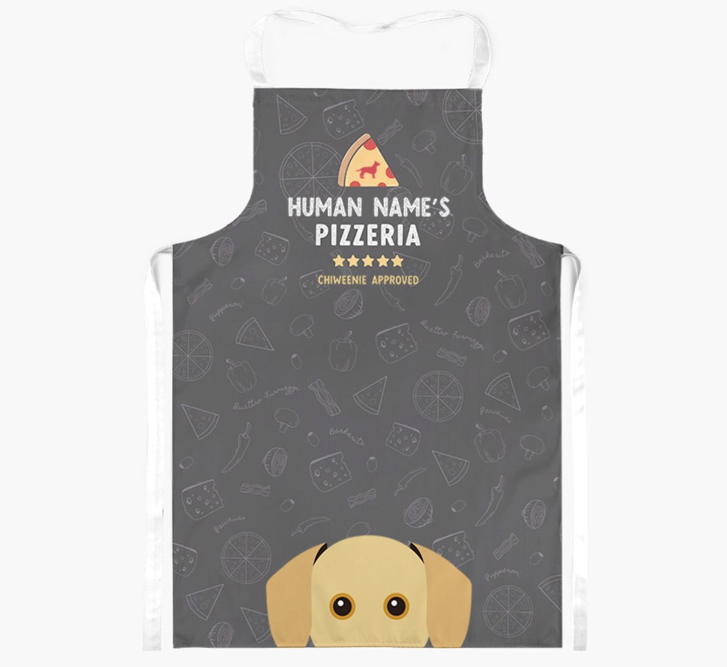 Pizzeria: Personalised {breedFullName} Apron
