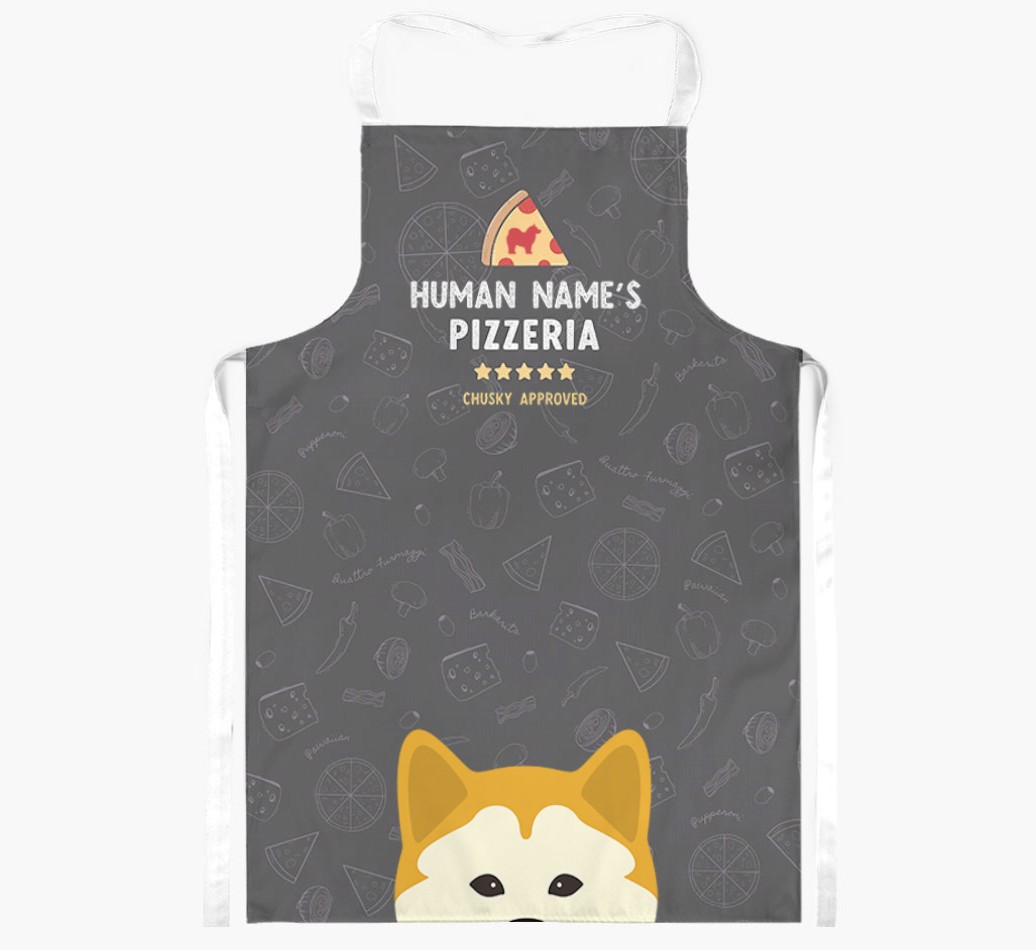 Pizzeria: Personalised {breedFullName} Apron