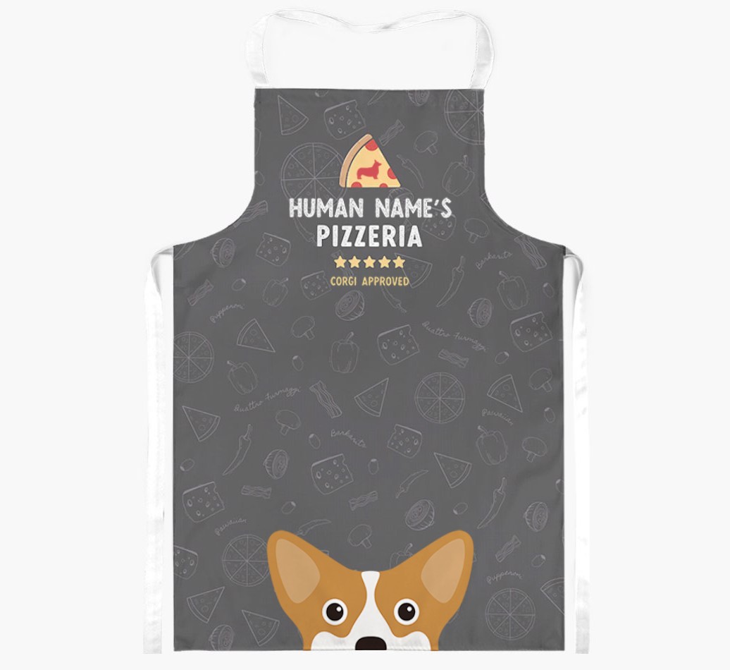 Pizzeria: Personalized {breedFullName} Apron