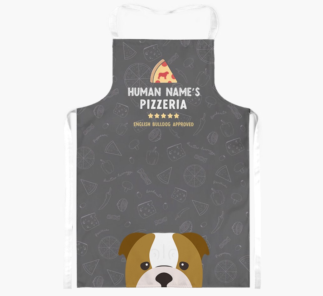 Pizzeria: Personalised {breedFullName} Apron