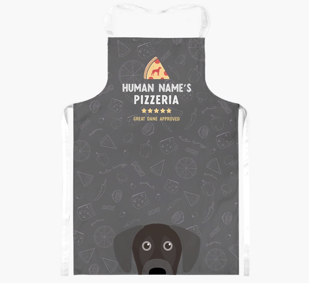 Pizzeria: Personalised {breedFullName} Apron