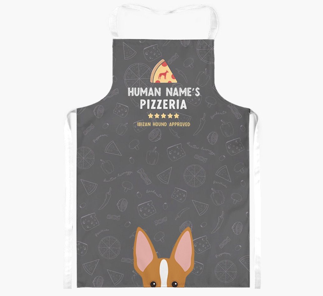 Pizzeria: Personalised {breedFullName} Apron