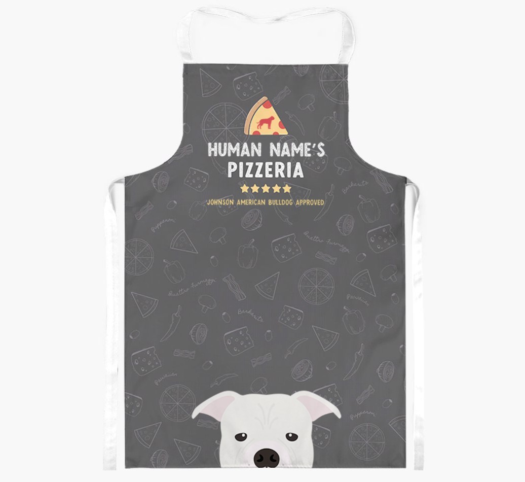 Pizzeria: Personalised {breedFullName} Apron